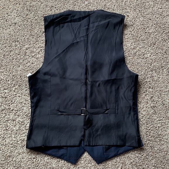 Mng Man Slim Fit Tailored Suit Vest - Picture 6 of 12
